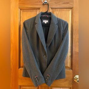 Merona women’s gray blazer - size 4